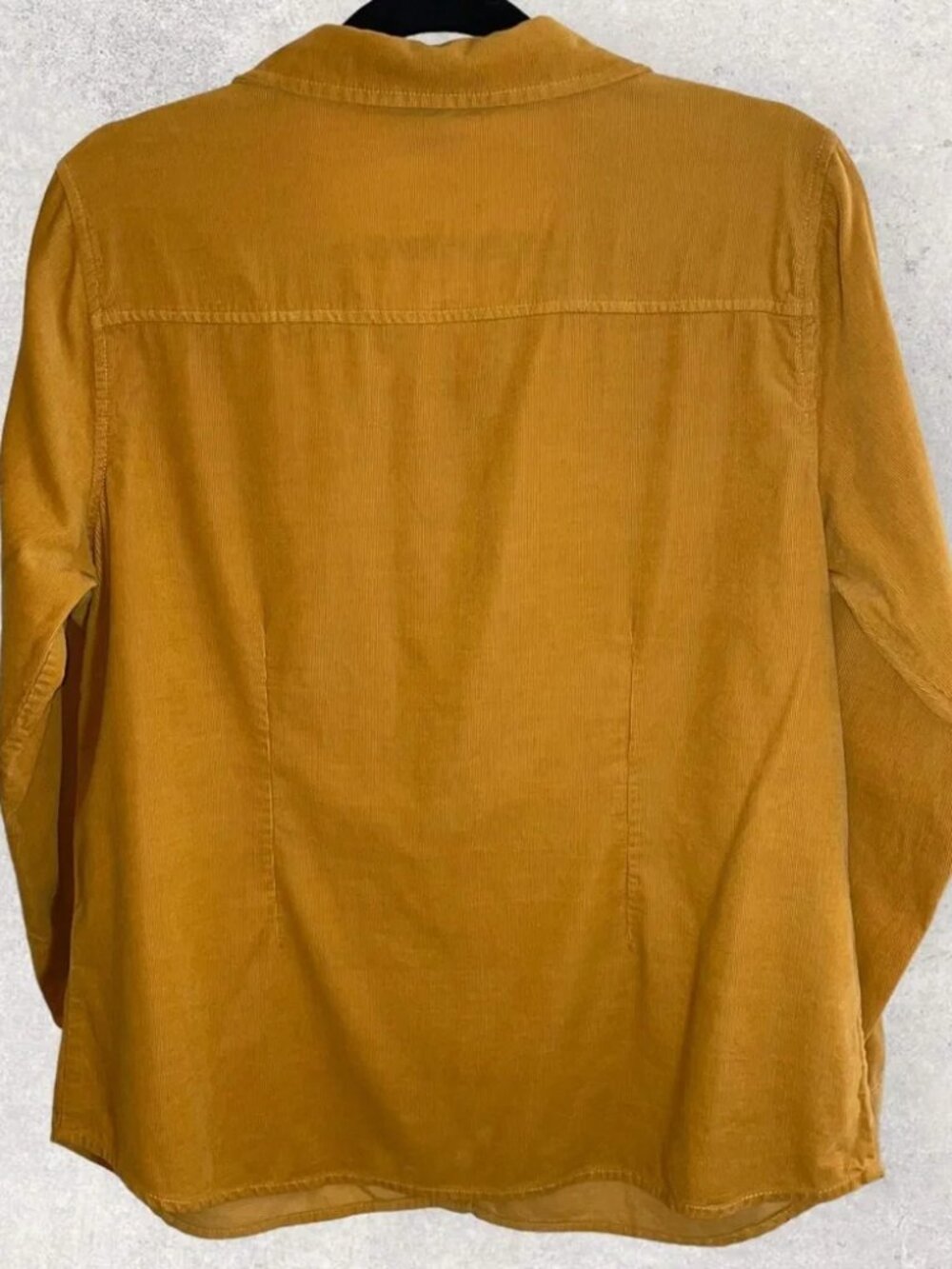 Christopher & Banks Corduroy Button Down Long Sleeve Shirt - Picture 2 of 3
